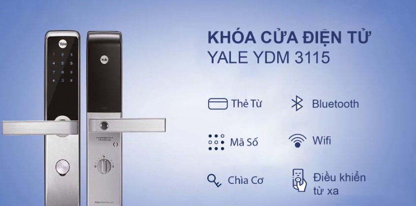 Khoa dien tu Yale YDM 3115A