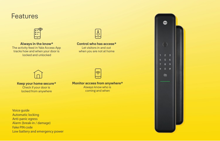 Yale Luna Pro Push Pull