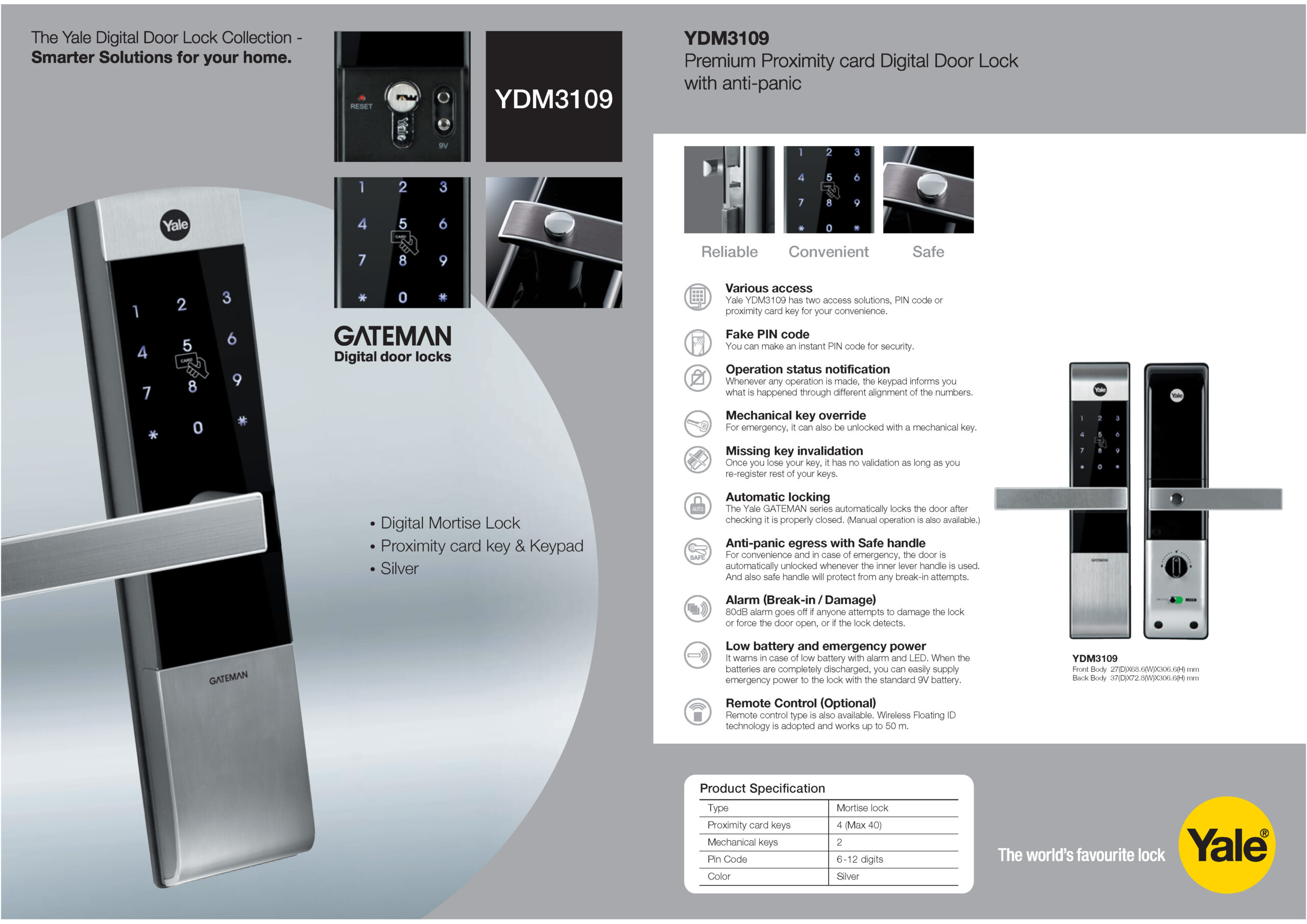 Khoa dien tu Yale YDM 3109 Page 2 scaled
